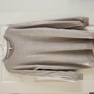 Aritzia Babaton The Group Large Oatmeal Oversized Pullover Sweater